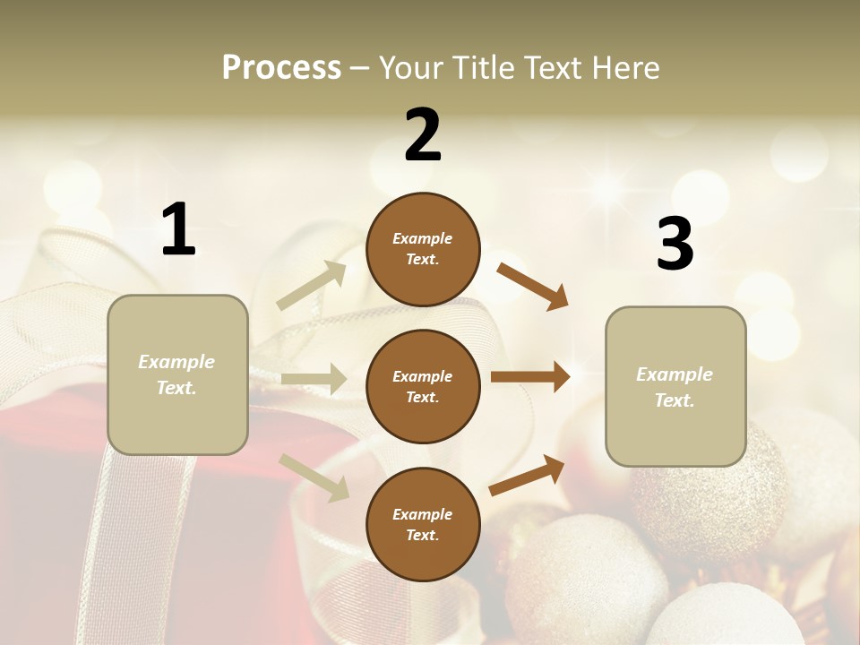 Party Seasonal Present PowerPoint Template