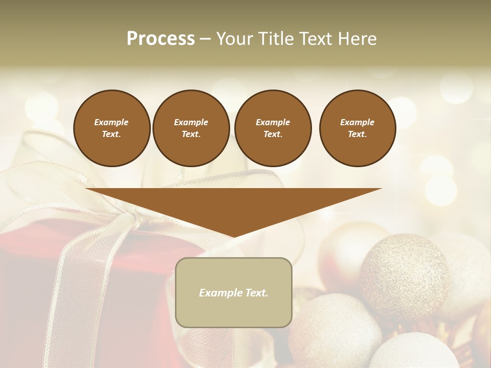 Party Seasonal Present PowerPoint Template