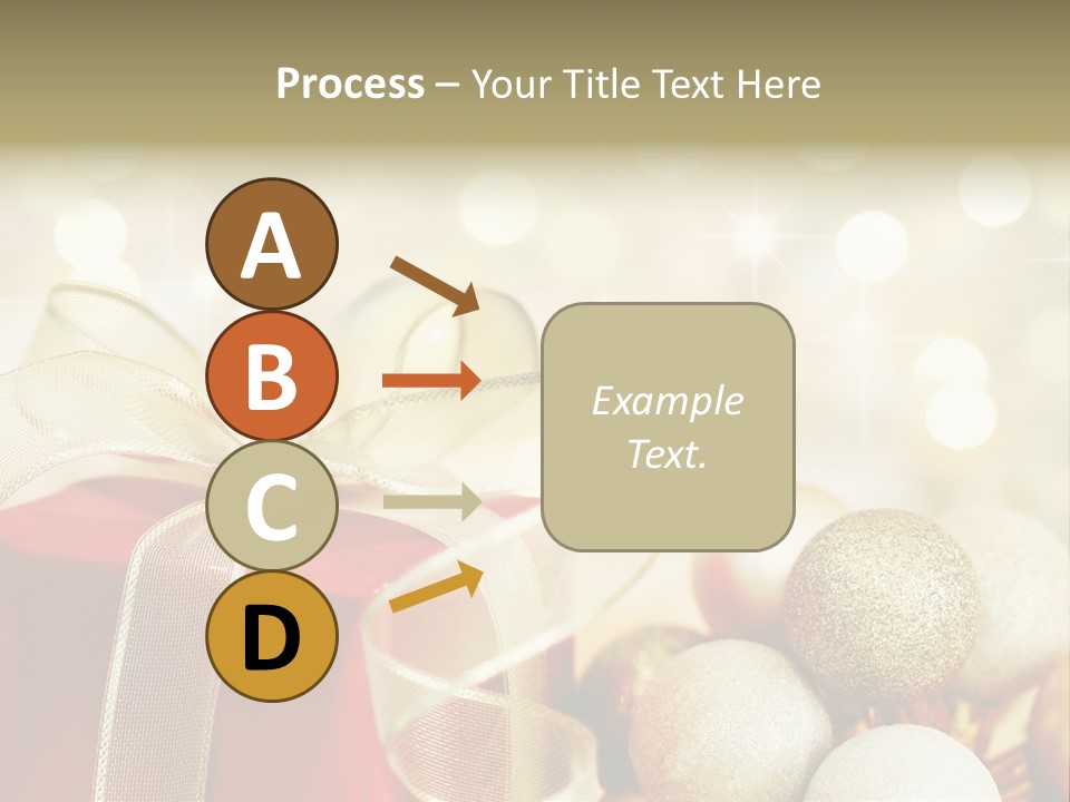 Party Seasonal Present PowerPoint Template