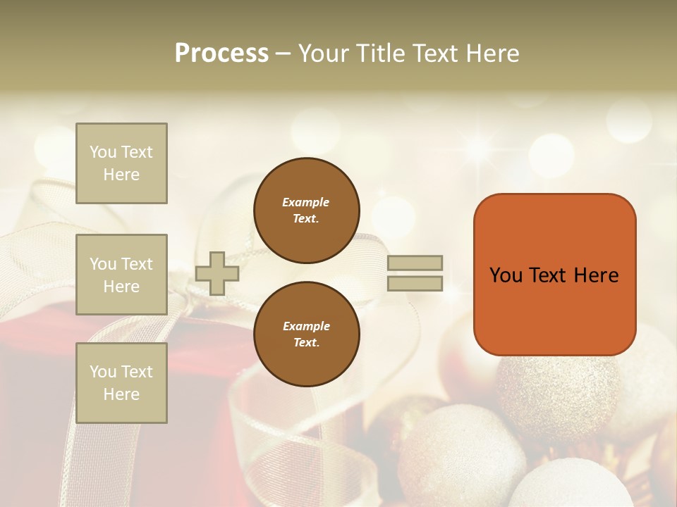 Party Seasonal Present PowerPoint Template