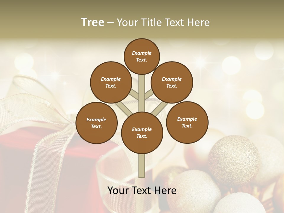 Party Seasonal Present PowerPoint Template