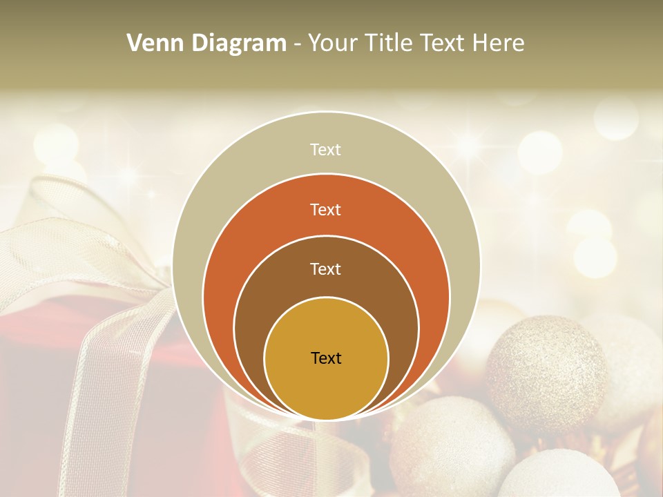Party Seasonal Present PowerPoint Template