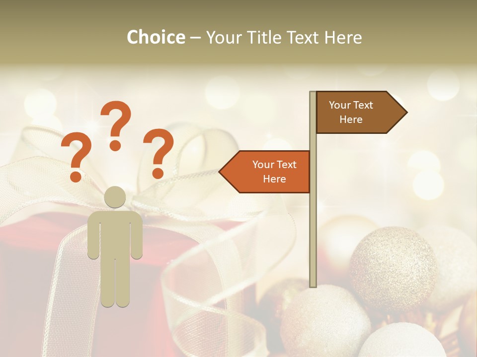 Party Seasonal Present PowerPoint Template