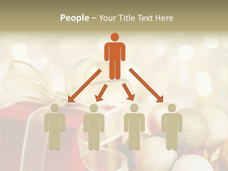 Party Seasonal Present PowerPoint Template