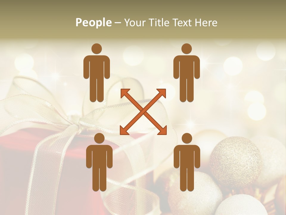 Party Seasonal Present PowerPoint Template