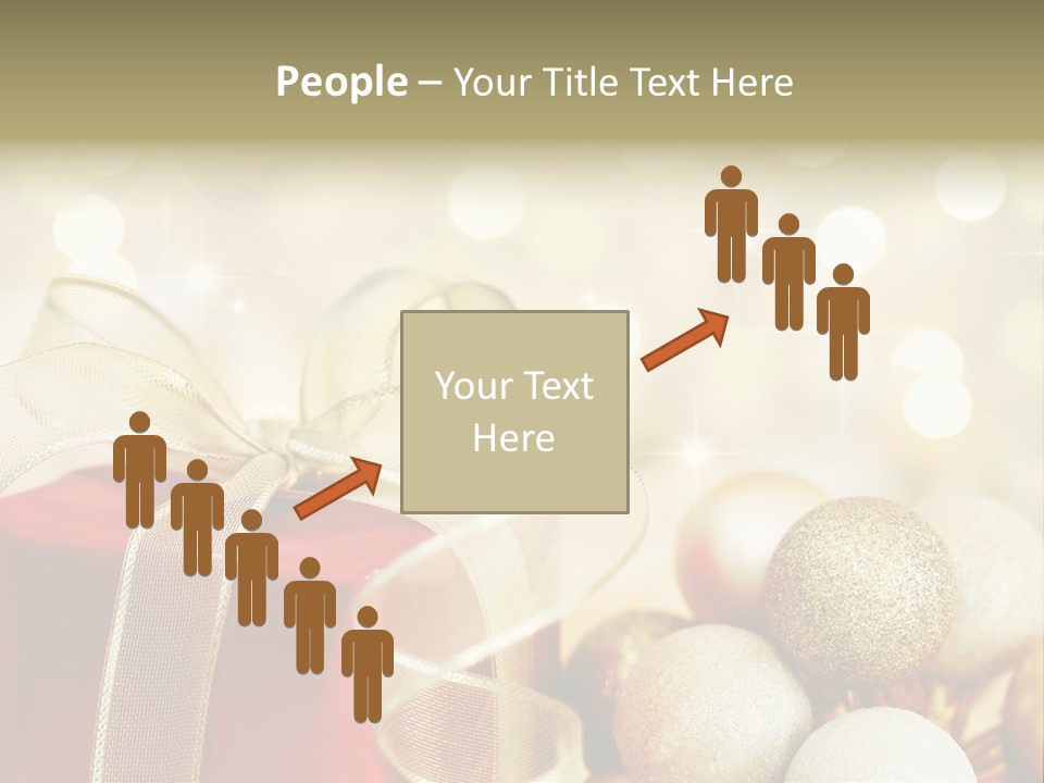 Party Seasonal Present PowerPoint Template