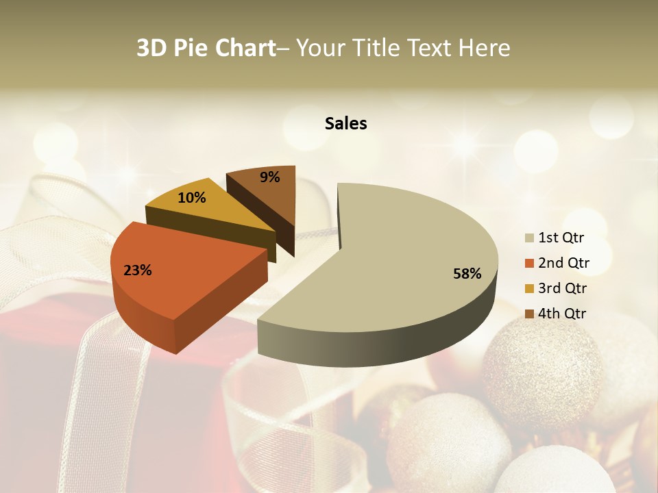 Party Seasonal Present PowerPoint Template