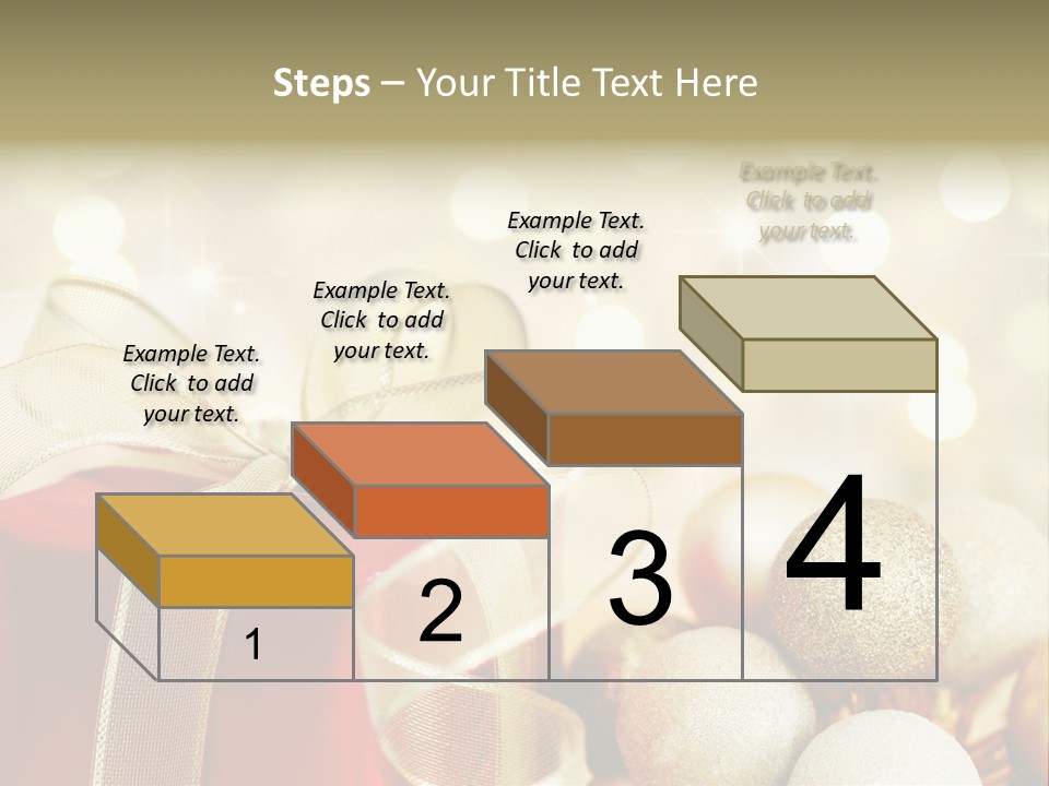 Party Seasonal Present PowerPoint Template