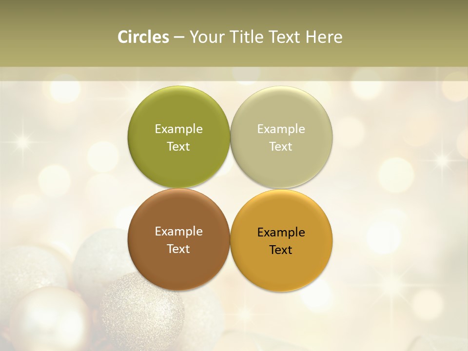 Radiant Dof Party PowerPoint Template