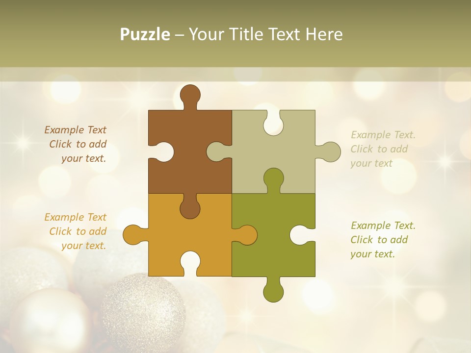 Radiant Dof Party PowerPoint Template