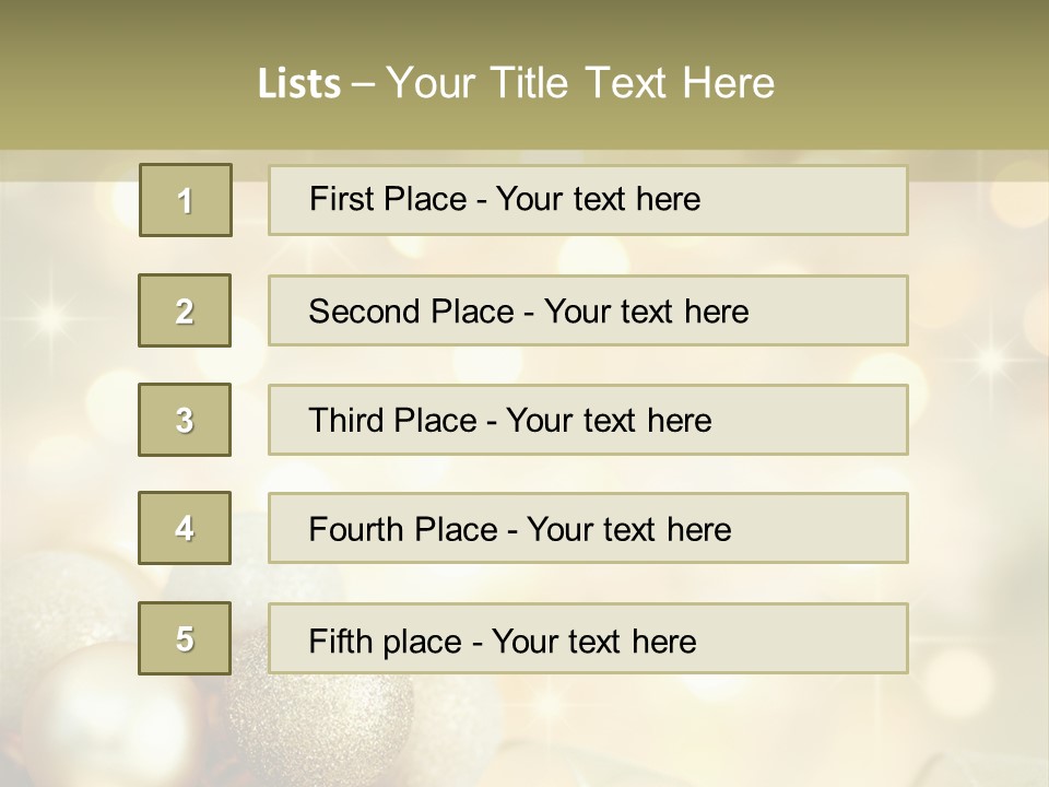 Radiant Dof Party PowerPoint Template