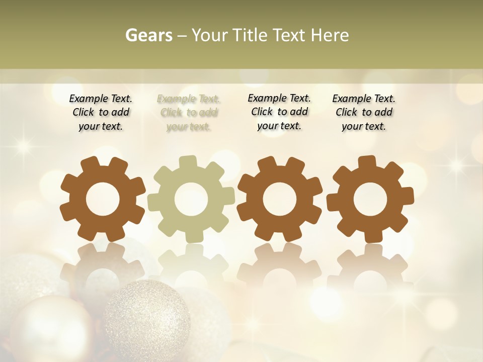 Radiant Dof Party PowerPoint Template