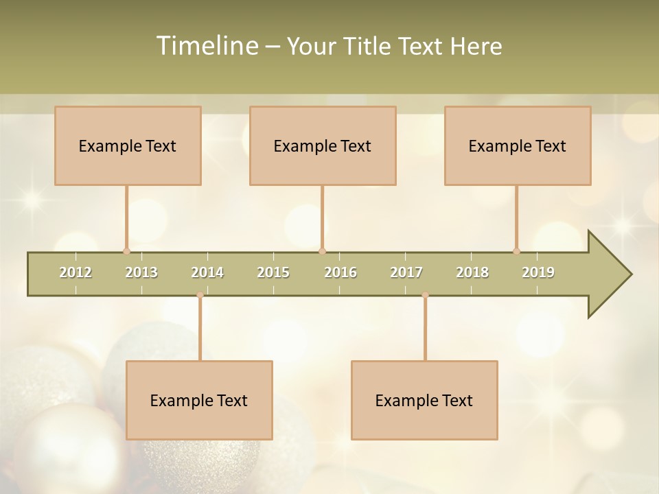 Radiant Dof Party PowerPoint Template