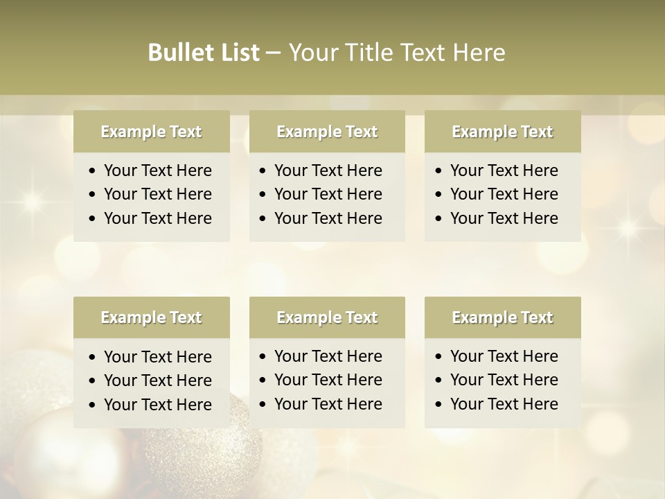 Radiant Dof Party PowerPoint Template