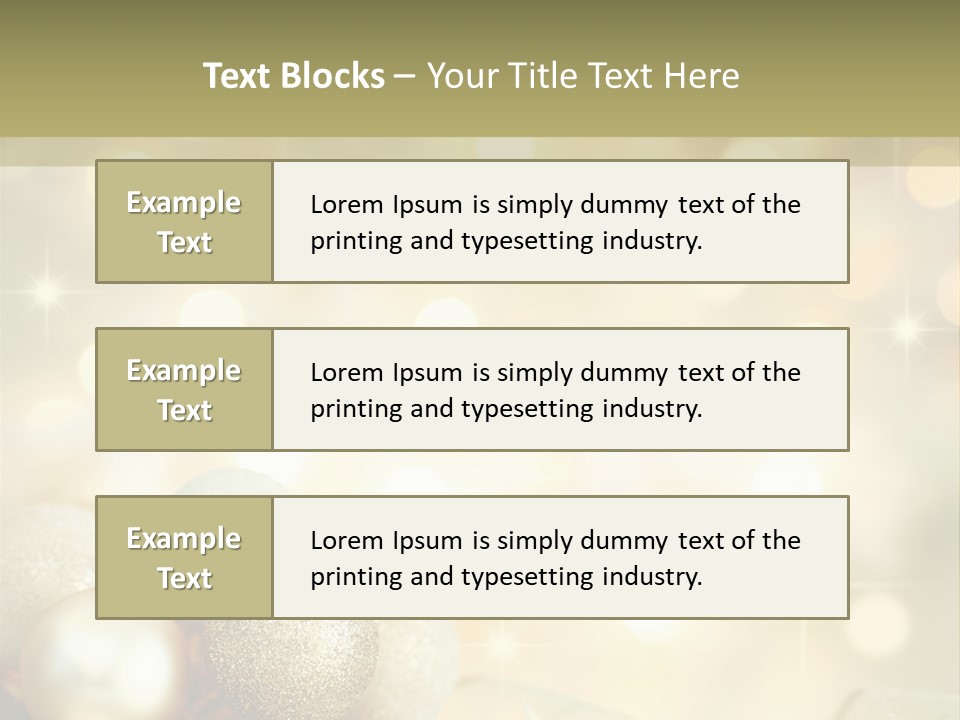 Radiant Dof Party PowerPoint Template