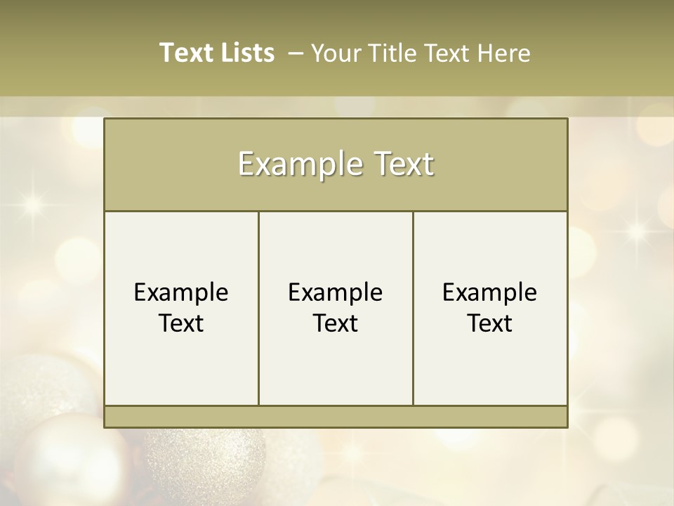 Radiant Dof Party PowerPoint Template