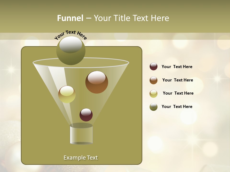 Radiant Dof Party PowerPoint Template