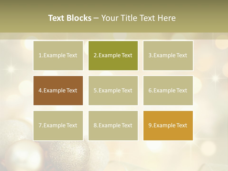 Radiant Dof Party PowerPoint Template