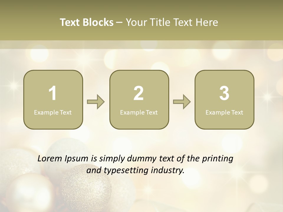 Radiant Dof Party PowerPoint Template