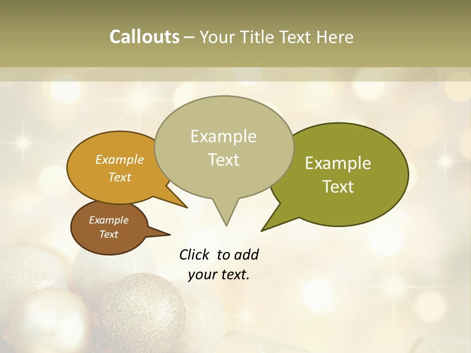 Radiant Dof Party PowerPoint Template