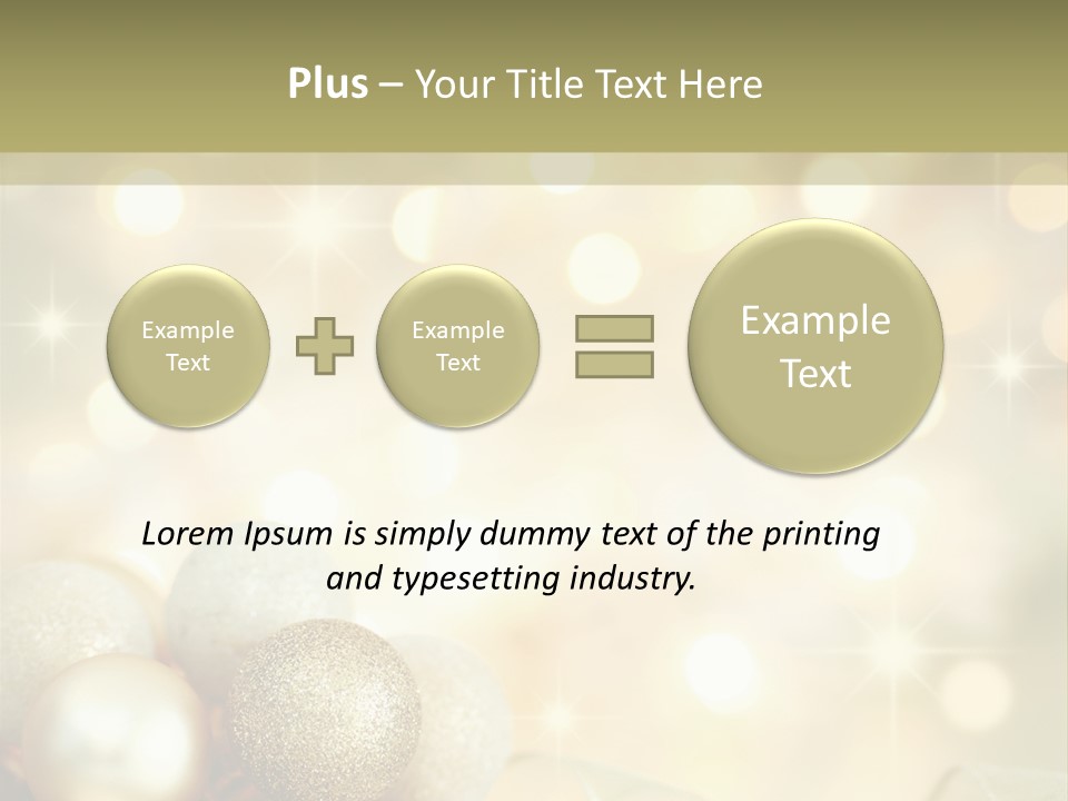 Radiant Dof Party PowerPoint Template