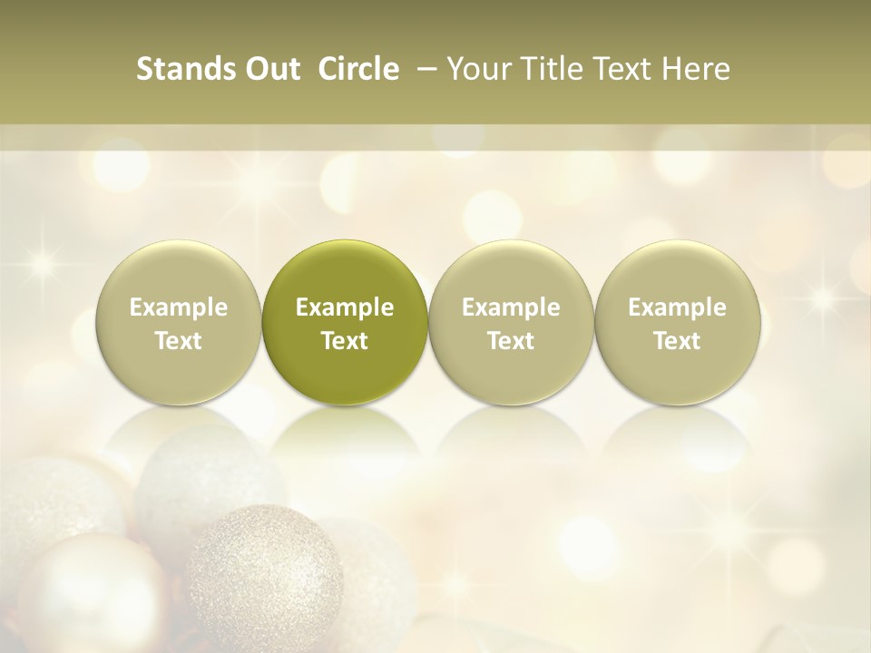 Radiant Dof Party PowerPoint Template