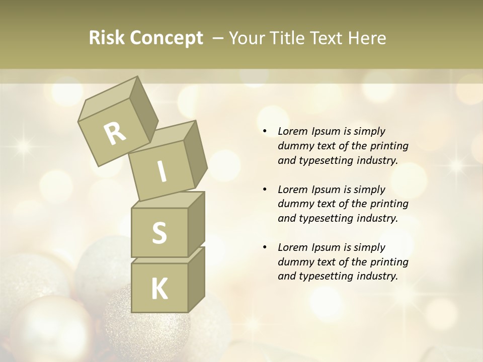 Radiant Dof Party PowerPoint Template