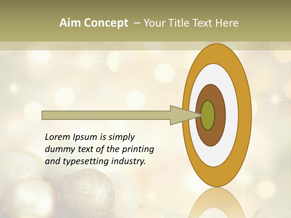 Radiant Dof Party PowerPoint Template