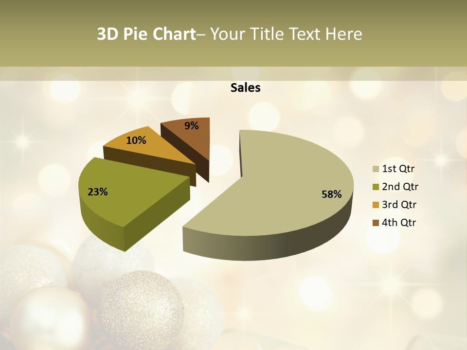 Radiant Dof Party PowerPoint Template