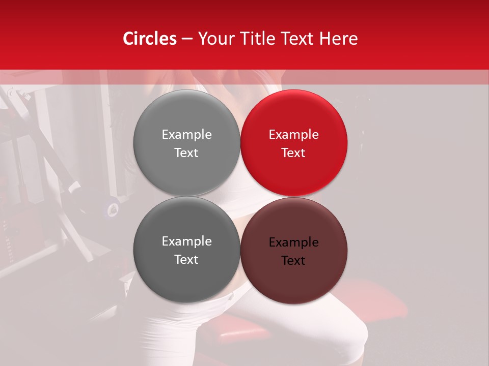 Club Flex Figure PowerPoint Template