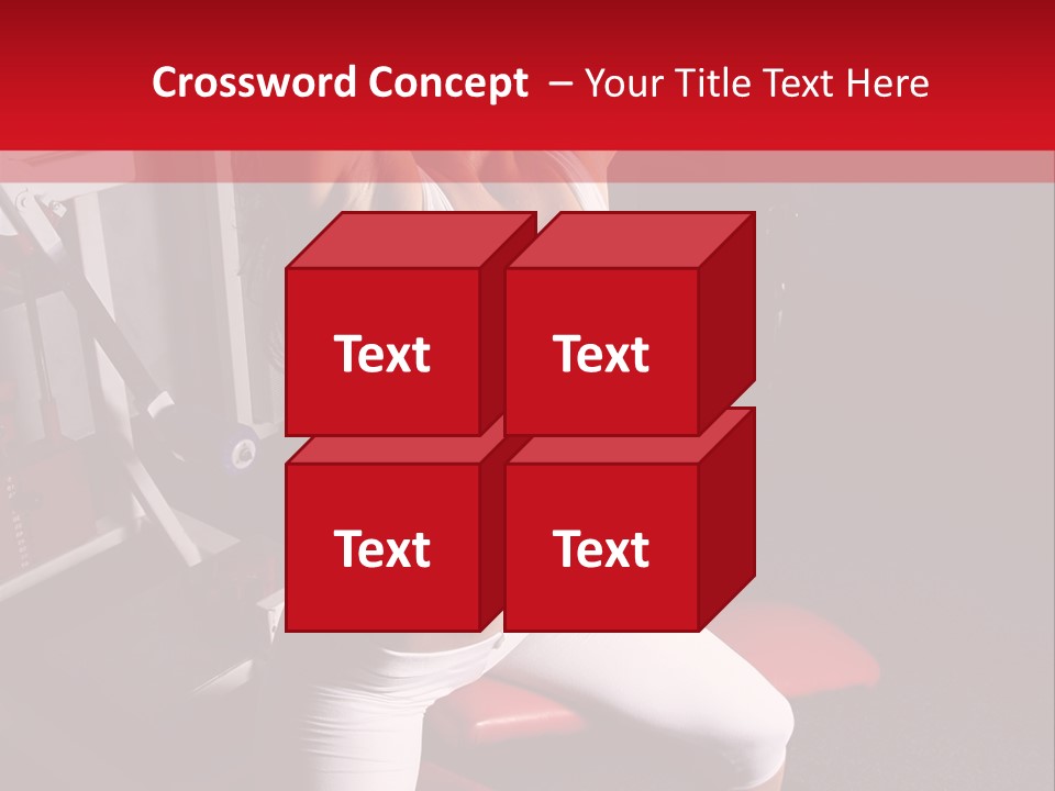 Club Flex Figure PowerPoint Template