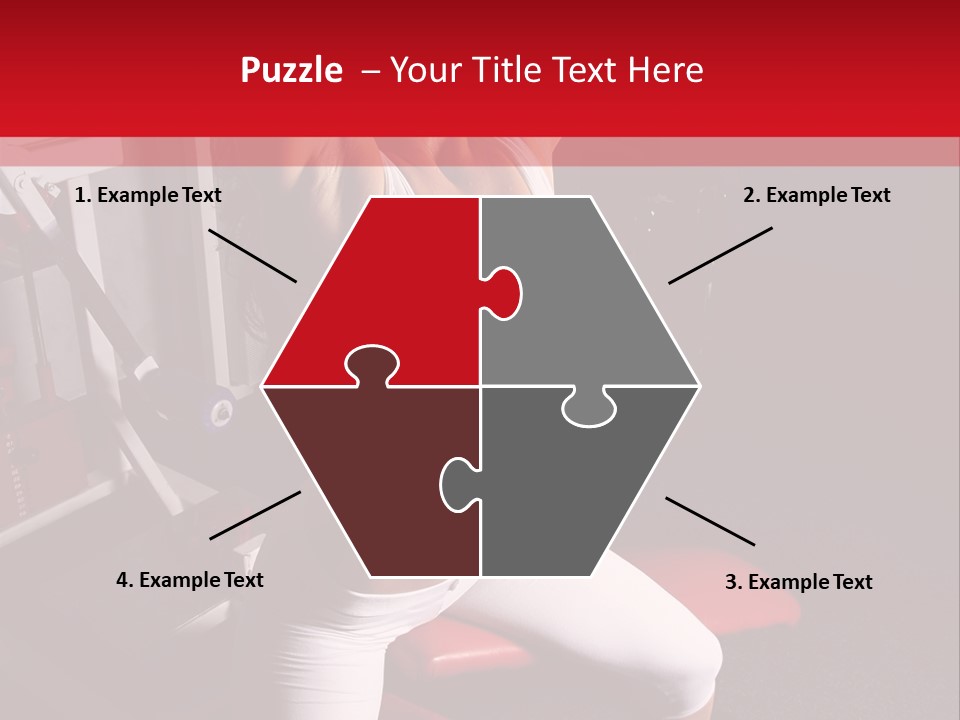 Club Flex Figure PowerPoint Template