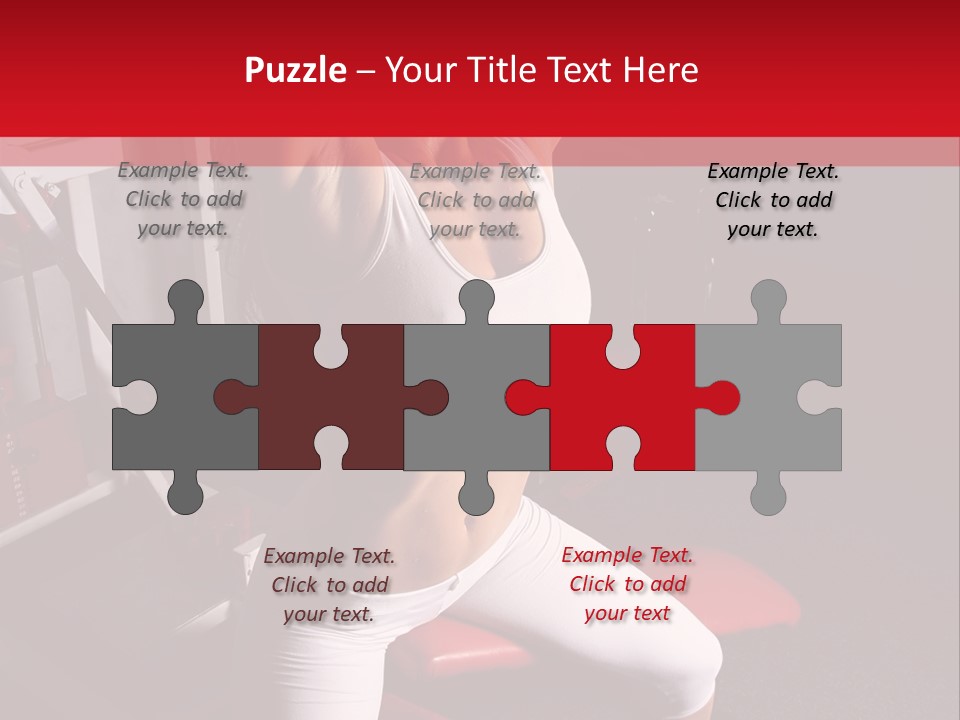 Club Flex Figure PowerPoint Template