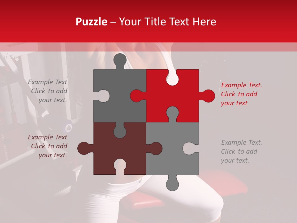 Club Flex Figure PowerPoint Template