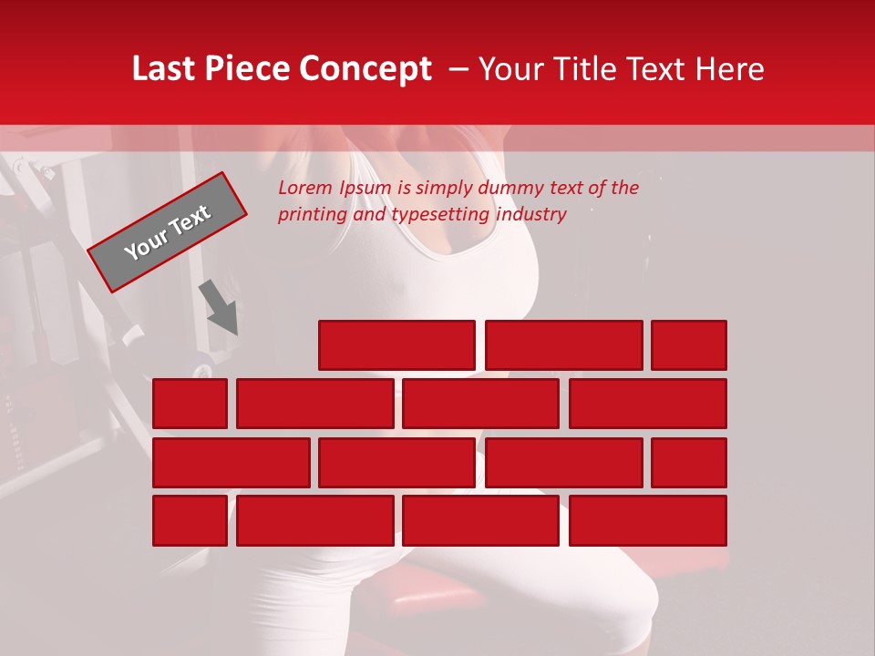 Club Flex Figure PowerPoint Template