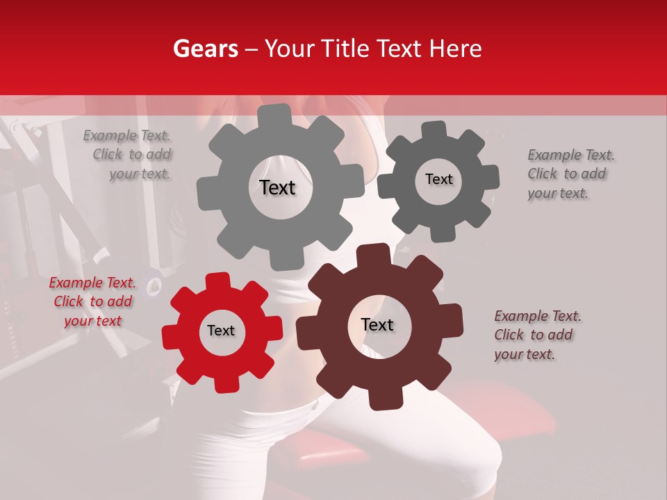 Club Flex Figure PowerPoint Template