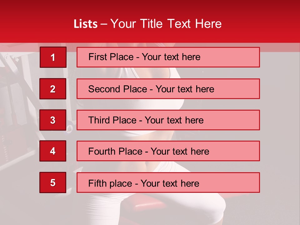 Club Flex Figure PowerPoint Template