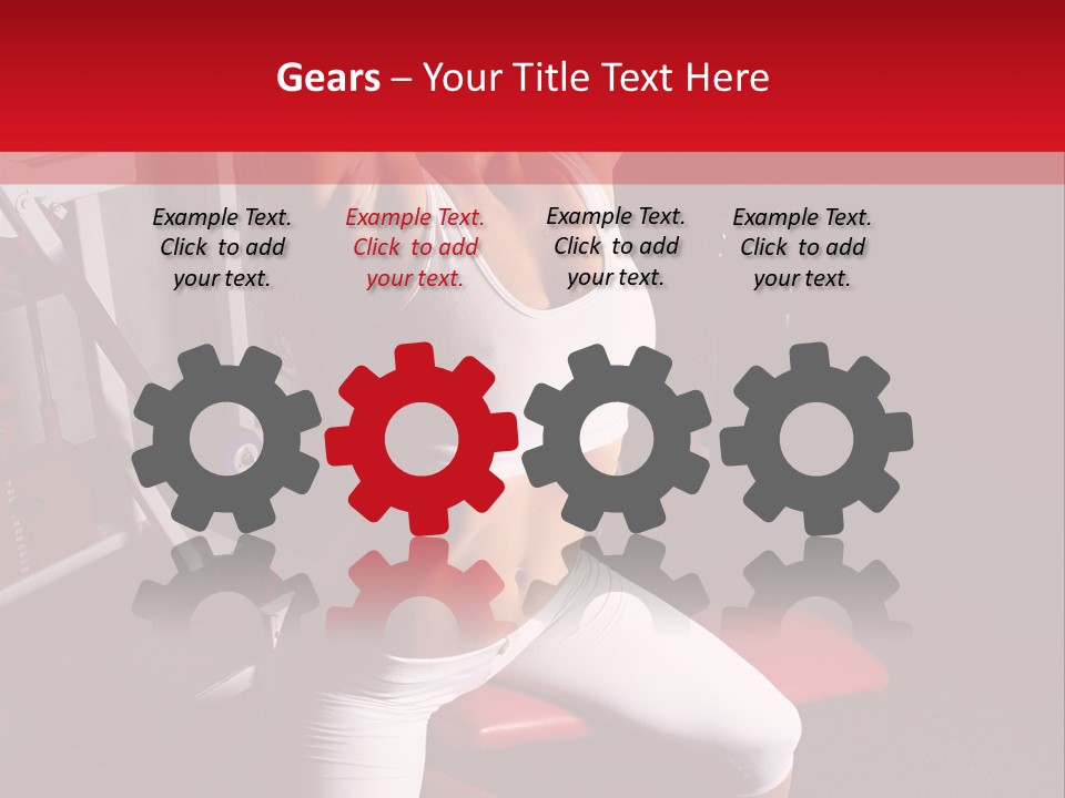 Club Flex Figure PowerPoint Template