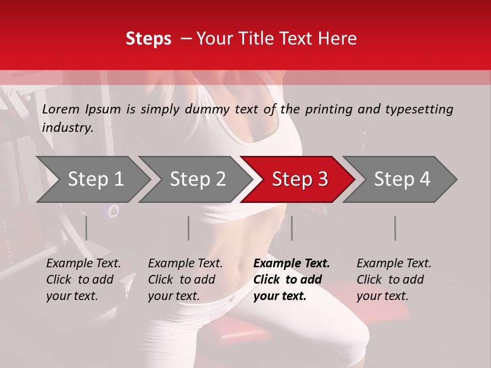Club Flex Figure PowerPoint Template
