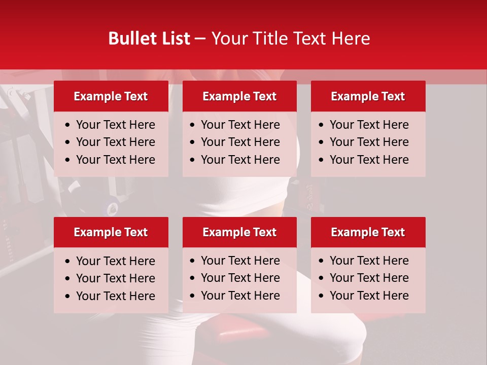 Club Flex Figure PowerPoint Template