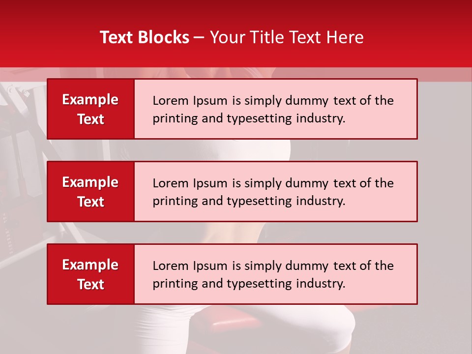 Club Flex Figure PowerPoint Template
