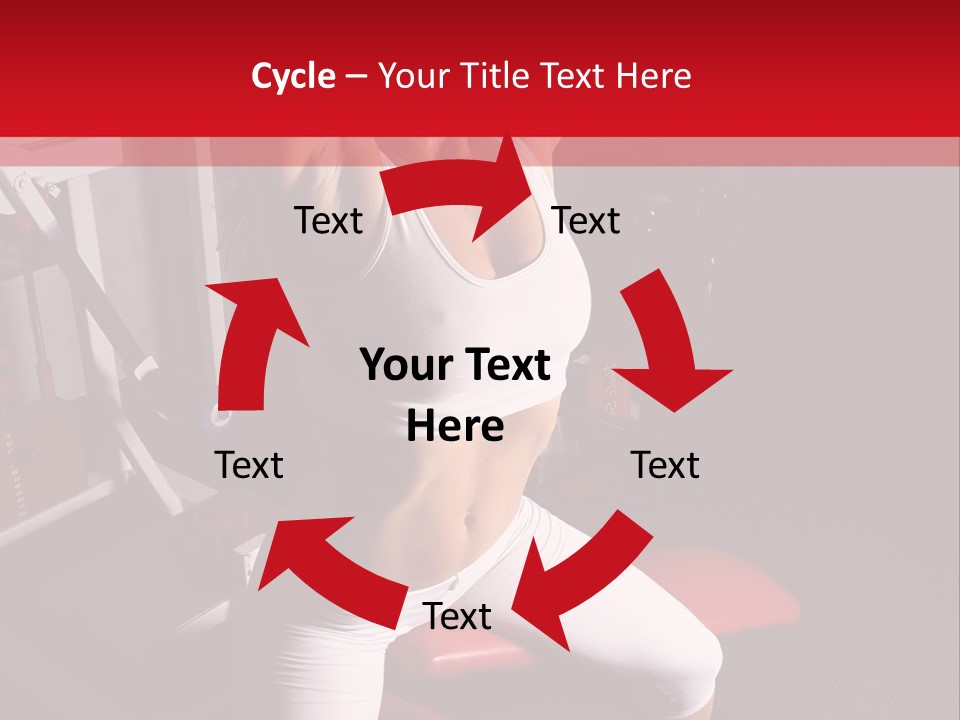 Club Flex Figure PowerPoint Template