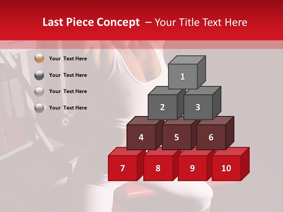 Club Flex Figure PowerPoint Template