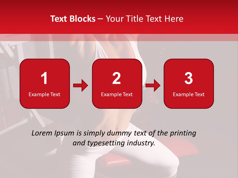 Club Flex Figure PowerPoint Template