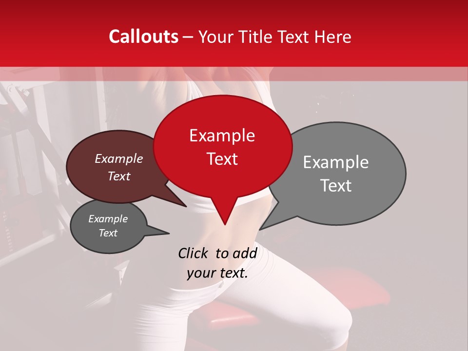 Club Flex Figure PowerPoint Template