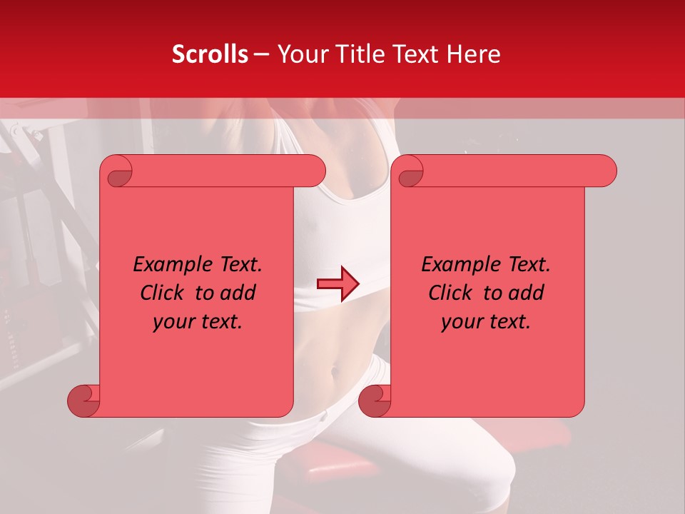 Club Flex Figure PowerPoint Template