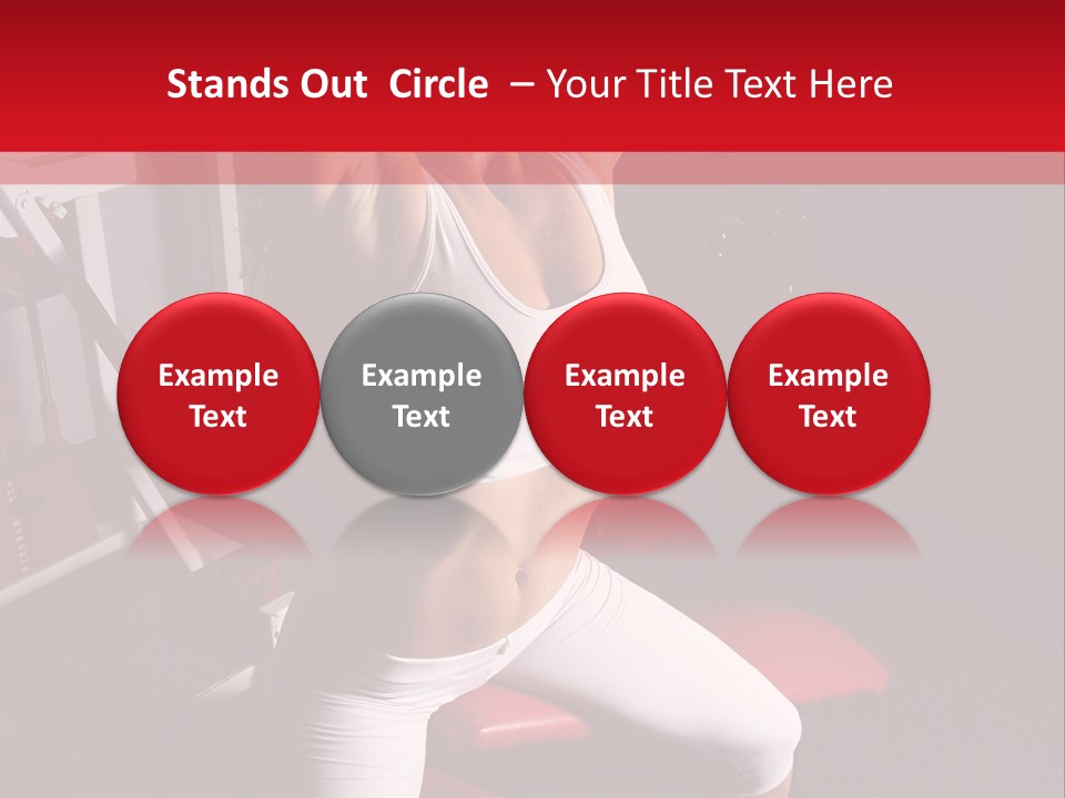 Club Flex Figure PowerPoint Template