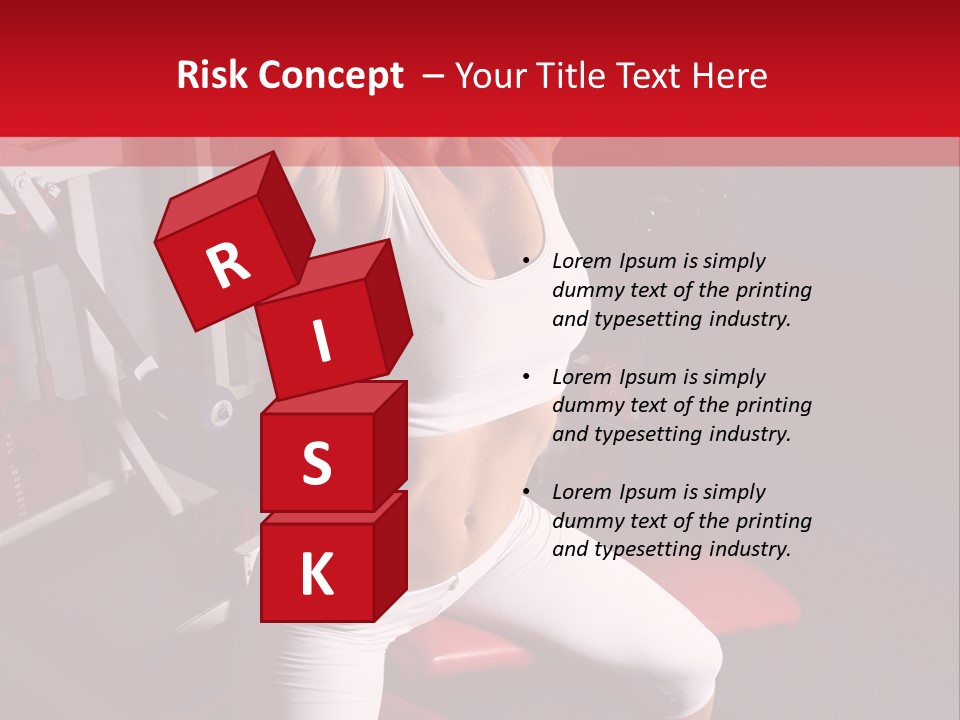 Club Flex Figure PowerPoint Template