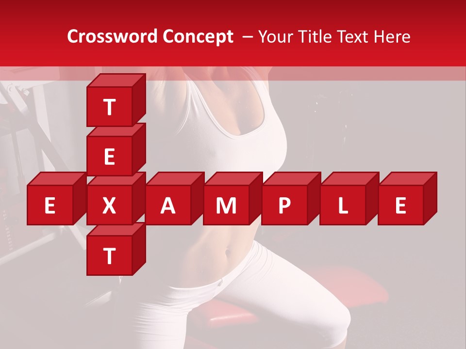 Club Flex Figure PowerPoint Template