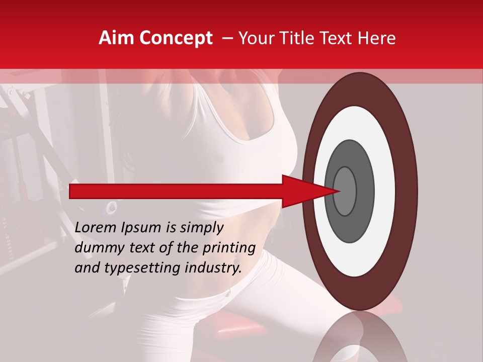 Club Flex Figure PowerPoint Template